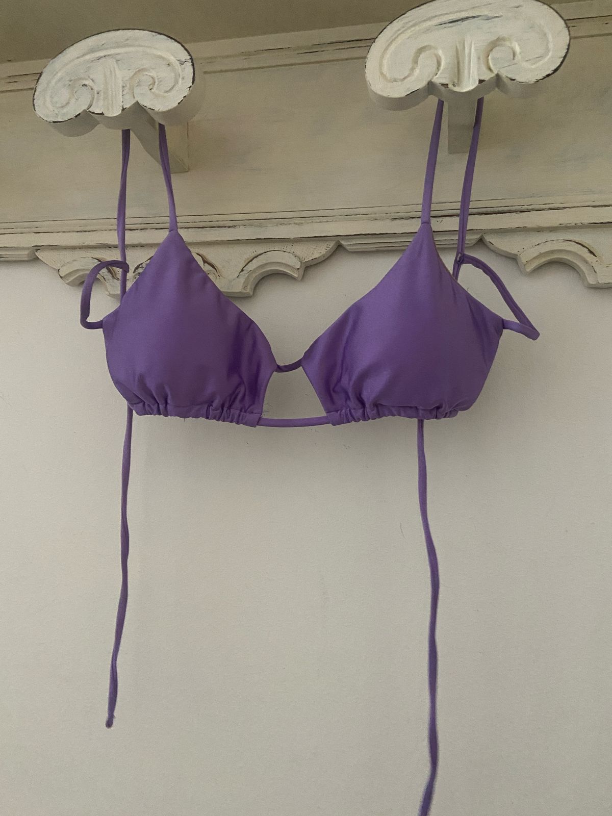 Bikini Vieste Viola Metallizzato